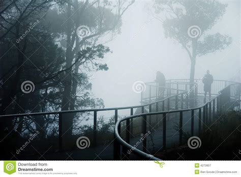 Foggy Lookout Stock Image Image Of Rural Background 4273957