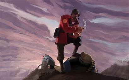 Tf2 Soldier Wallpapers Fortress Team Epic Rick
