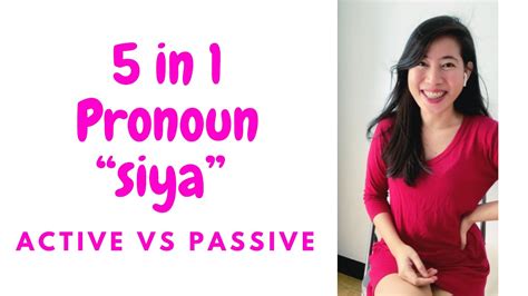 5 In 1 Pronoun Siya In Tagalog Learn To Speak Filipino Fast With