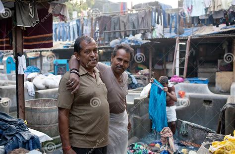 Workers Washing Clothes At Dhobi Ghat In Mumbai India Editorial Photography Image Of Labour