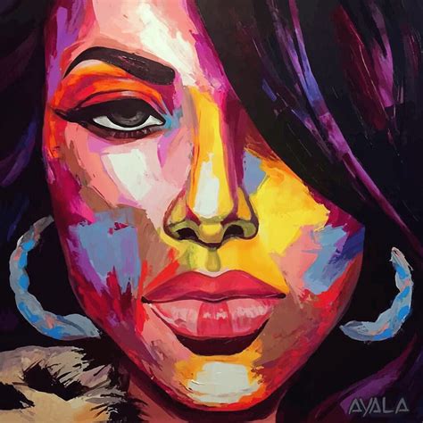 Tbt To My Aaliyah Painting😍prints Of This Painting Are Available🎨dm Me