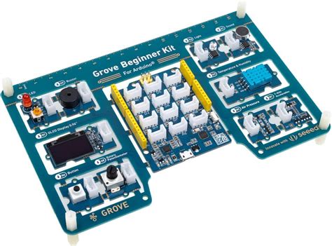 Seeed Studio Grove Beginner Kit For Arduino All In One Arduino Uno