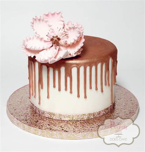 rose gold drip cake sweet 16 cakes green birthday cakes drip cakes