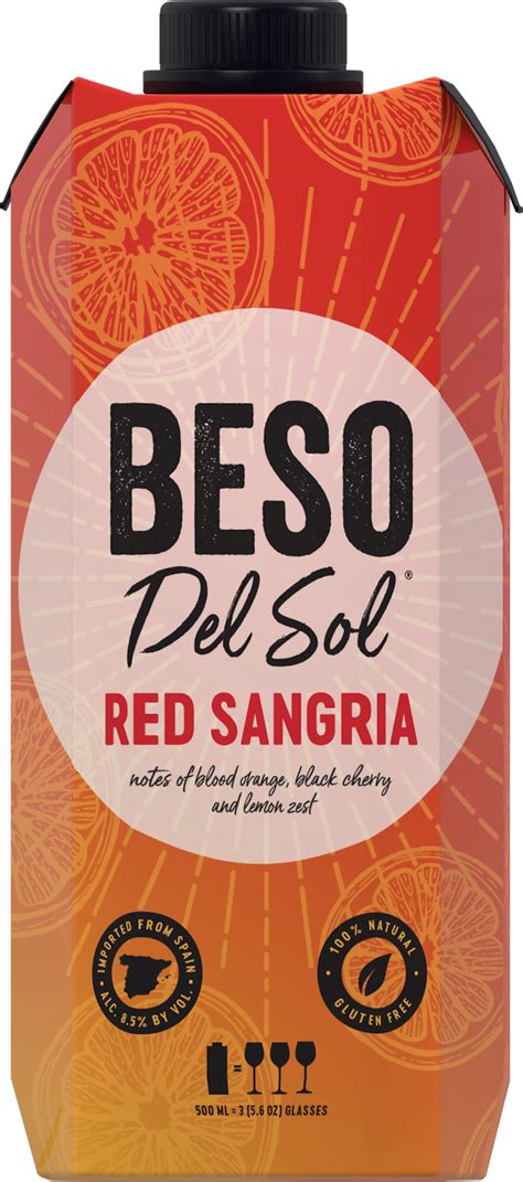 Red Sangria Beso Red Sangria Beso Del Sol