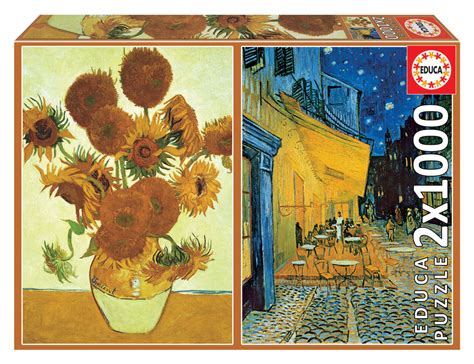 2x1000 Les Tournesols Terrasse du café le soir Vincent Van Gogh