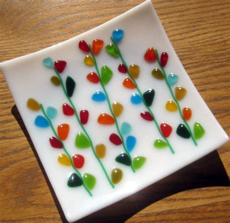 Fused Glass Artwork Fused Glass Plates Fused Glass Ornaments Fused Glass Jewelry Stained