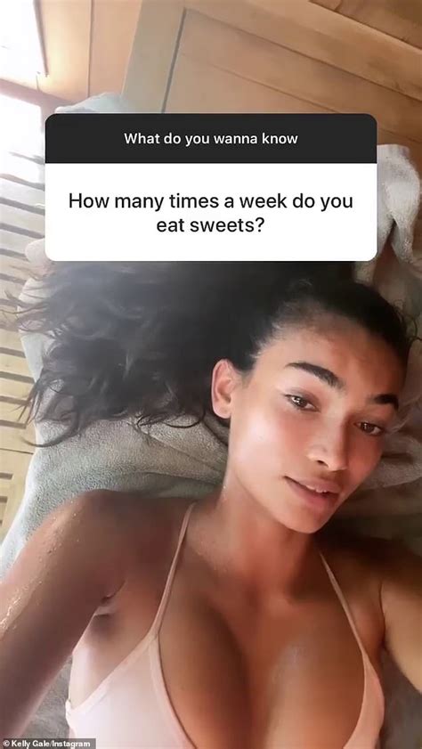The only official page of super model & entrepreneur kelly gale. Kelly Gale reveals she eats chocolate EVERYDAY | Daily ...
