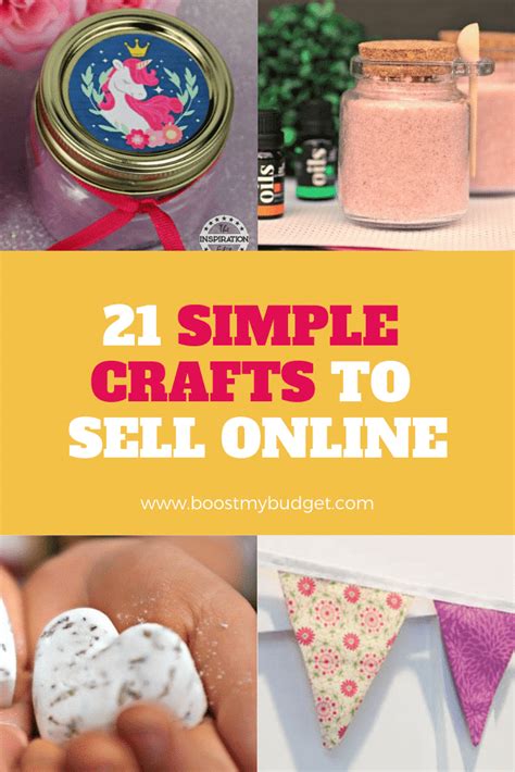 21 Easy and Beautiful Crafts to Make and Sell for Profit - Boost My Budget