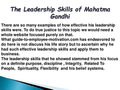 😀 Mahatma Gandhi Leadership Style Top 10 Leadership Lessons From