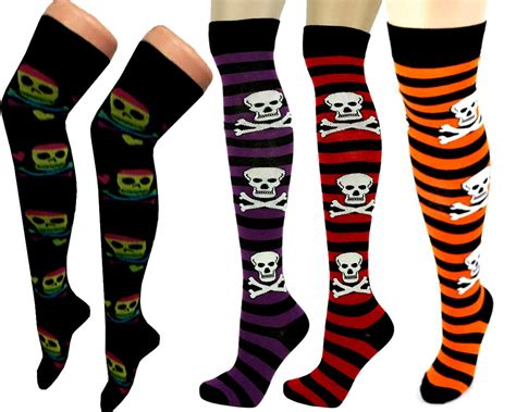 19 halloween knee socks