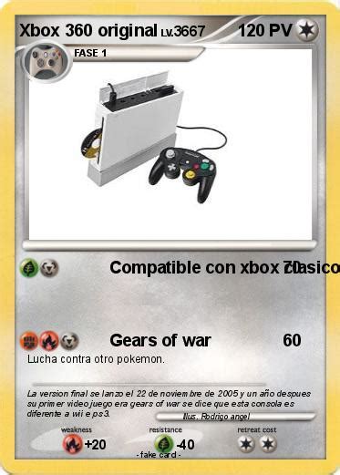 Pokémon Xbox 360 Original Compatible Con Xbox Clasico Mi Carta Pokémon