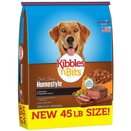 Instead, we rely on copious amounts of research and user feedback to inform our reviews. Kibbles 'n Bits Homestyle Grilled Beef and Vegetable ...