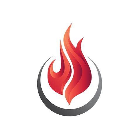 Feuer Logo Vorlage Premium Vektor