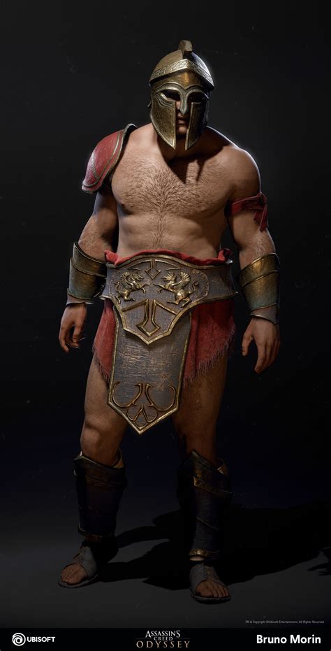 Artstation Assassin S Creed Odyssey Spartan Army Brute Outfit