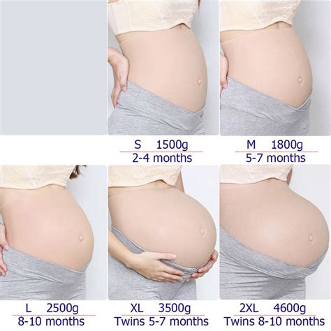 Artificial Silicone Fake Pregnant Soft Belly Realistic Silicone