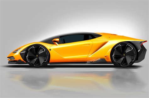 Lamborghini Centenario Black And Orange