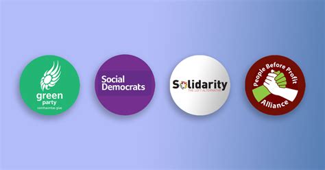 Irish Political Parties The Green Party Social Democrats And