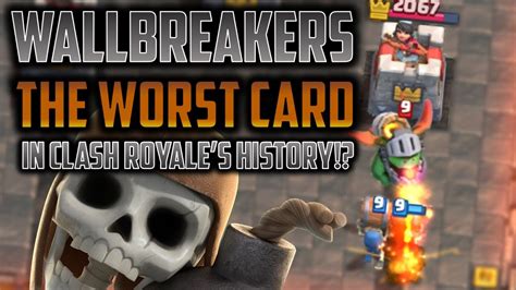 Buying pass royale, offers or gems? WALL BREAKERS - THE WORST CARD IN CLASH ROYALE'S HISTORY!? Strong enough, or wrongly designed ...