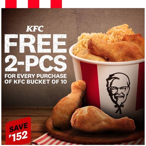 Manila Shopper Kfc Bucket Of 10 Delivery And Take Out Promo Apr 2020