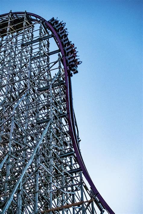Cedar Point Sandusky Ohio Steel Vengeance Roller Coaster Photograph By