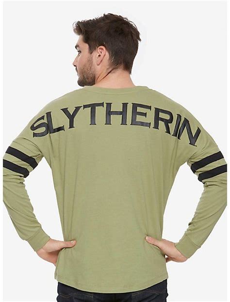 Harry Potter Slytherin Hype Jersey Boxlunch Exclusive Green Harry