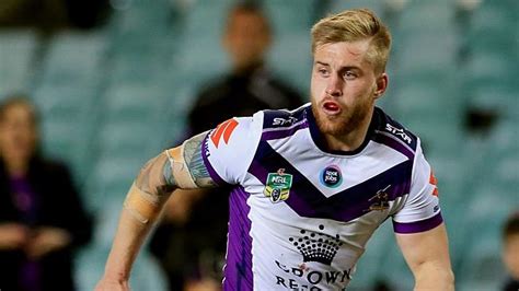 Cameron Munster Of The Storm Goes Over To Score During The Sydney