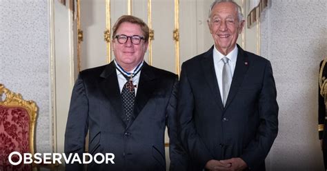 Marcelo Condecora Herman Jos Com Grau De Grande Oficial Da Ordem Do Infante D Henrique Observador