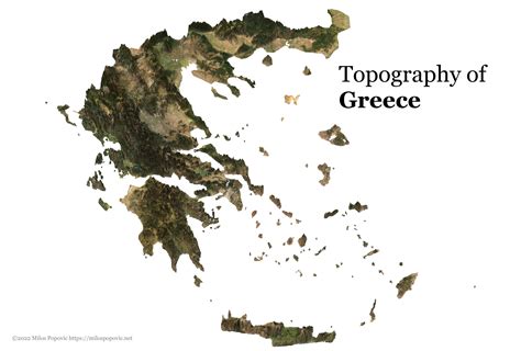 Milos Popovic On Twitter I Created Topographic Maps Of Several
