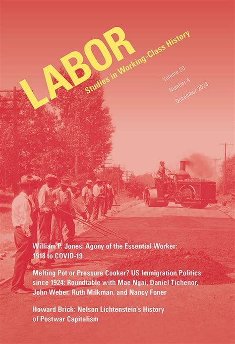 duke university press labor and working class history association