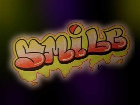 Make your text words into custom graffiti style graphics. Easy Graffiti Drawing - YouTube