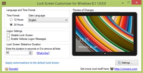 Lock Screen Customizer For Windows 81 By Hb860 On Deviantart