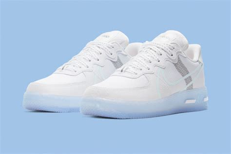 Swag Craze First Look Nike Air Force 1 React White Ice