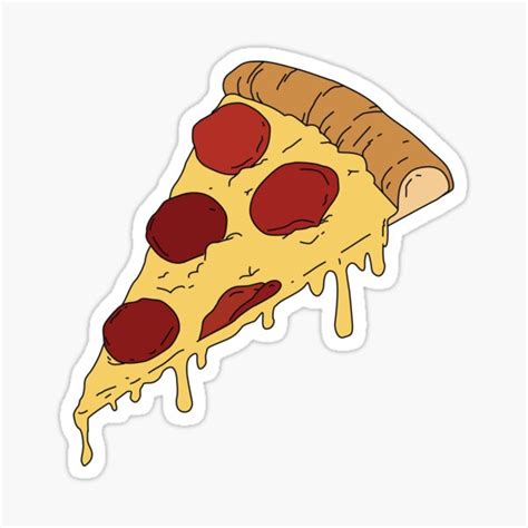 Restaurant And Food Service 2 12 Pepperoni Pizza Slice Decal Sticker Set