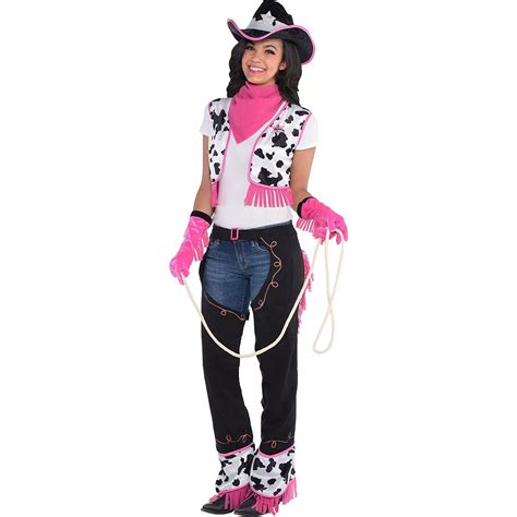 Adult Pink Cowgirl Costume Party City Canada