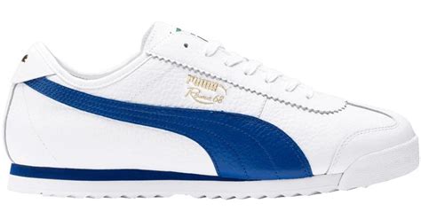 Puma Roma 68 Vintage White Galaxy Blue For Men Lyst