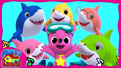 Baby Shark Different Versions And Games Dance And Sing Ocean Animal