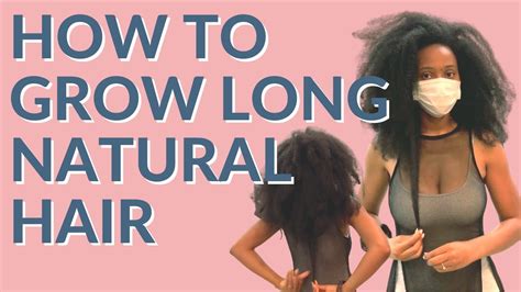 How I Grew My Natural Hair To Tailbone Length My Hair Story Live Qanda Youtube