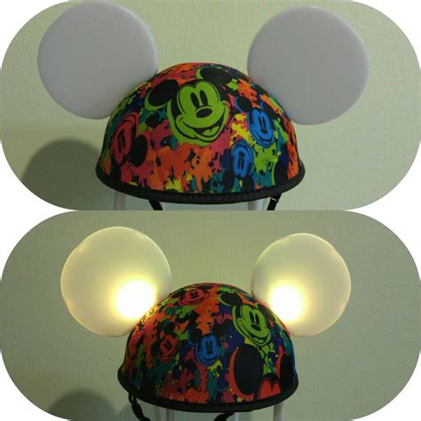 disney mickey ears hat glow with the show light up disney mickey ears minnie show lights ear