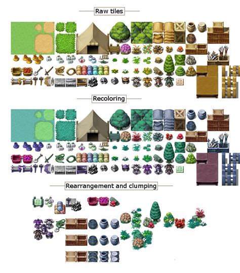 Guide To Simple Tileset Edits Rearranging Clumping And Recoloring