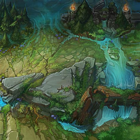 Artstation Summoners Rift League Of Legends Concept Art Rendering