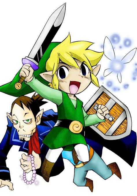 The Legend Of Zelda ~ Phantom Hourglass Manga The Legend