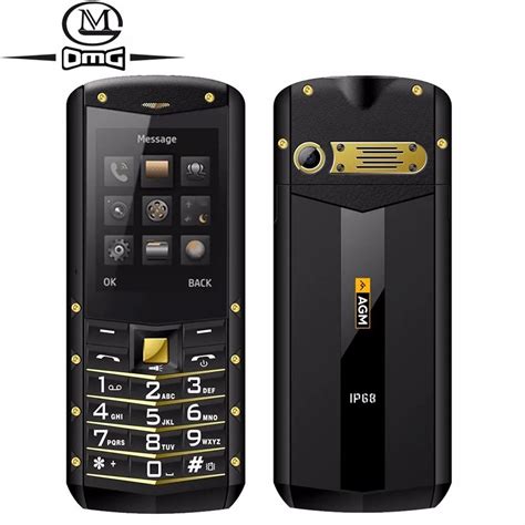 Agm M2 Russian Keyboard Phone Ip68 Waterproof Shockproof Cell Phones