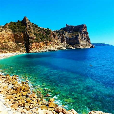 Beautiful Mediterranean Sea Mediterranean Sea Spain Outdoor