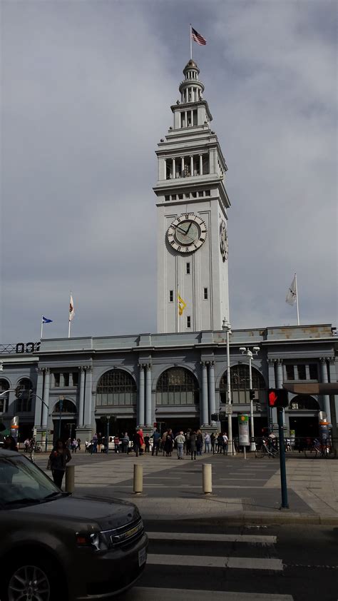 The San Francisco Ferry Building Is A Terminal For Ferries That Travel