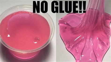 How to make slime without glue or cornstarch and borax\. HOW TO MAKE SLIME WITHOUT GLUE OR ANY ACTIVATOR! 😱NO BORAX! NO GLUE! - YouTube