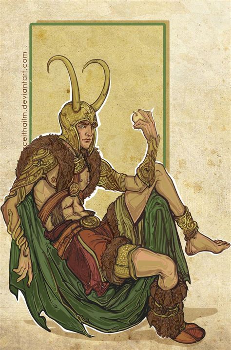 Loki Sketch By Sceith A Loki Norse Mythology Loki Mythology Loki