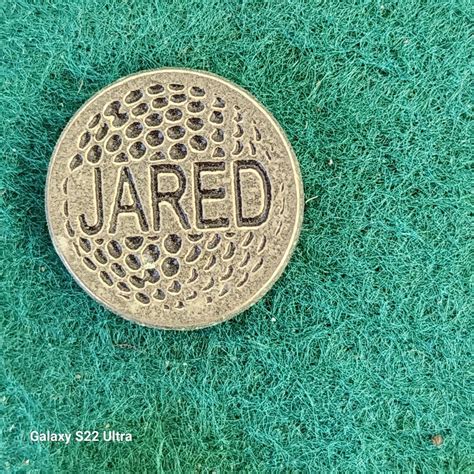 Personalized Metal Golf Ball Marker For Jared Ebay