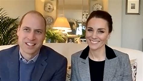 Catherine, duchess of cambridge gcvo (born catherine elizabeth middleton; Kate Middleton and Prince William Video Call Care Workers ...