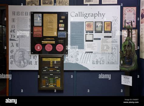 Exhibit In The Pencil Museum In The Town Of Keswick Lake District