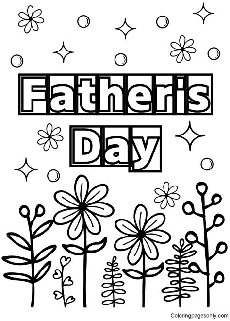 Fathers Day Coloring Pages Coloring Pages For Kids And Adults